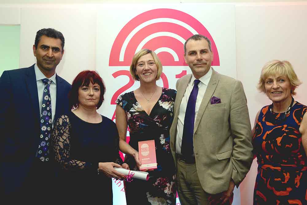 Feature image for HCS Degree Apprenticeship recognised with an Advancing Healthcare Award